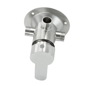 Robinet chauffe-eau en acier inoxydable SUS304, avec interrupteur chaud et froid, pour toilettes, avec assujetAssad