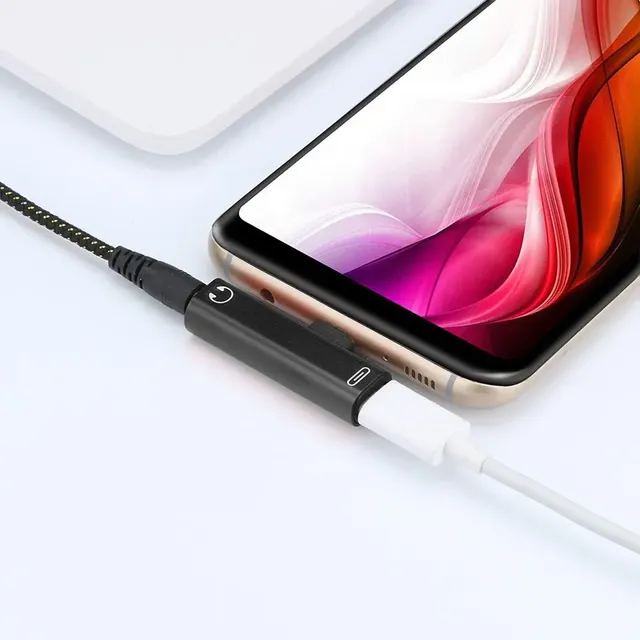 Adaptateur d'écouteur 2 en 1 Adaptateur audio de type C… – vue 4