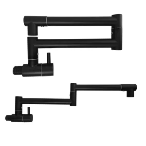 Poêle de cuisine mural, robinet rotatif pliant multifonctionnel, conception de refroidissement unique, rotation universelle Poêle de cuisine mural, robinet rotatif pliant multifonctionnel, conception de refroidissement unique, rotation universelle