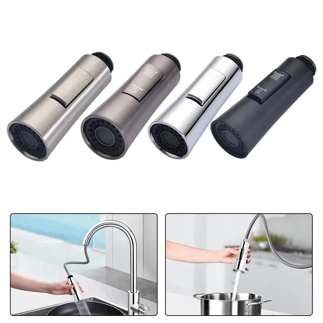 Pommeau douche robinet cuisine amovible plastique brossé…