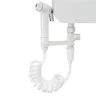 Kit douchette hygiénique bidet mural plastique ABS blanc… – vue 6