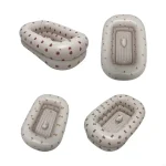 Baignoire gonflable pour enfants 581F, conception de taille compacte, Solution de bain sûre en PVC, quotidienne