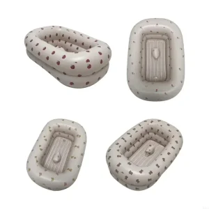 Baignoire gonflable pour enfants 581F, conception de taille compacte, Solution de bain sûre en PVC, quotidienne Baignoire gonflable pour enfants 581F, conception de taille compacte, Solution de bain sûre en PVC, quotidienne