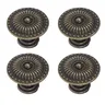 4pc Antique Bronze armoires de cuisine tiroir boutons… – vue 1