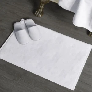 Serviette de Sol Blanche Épaisse, pour Hôtel, Maison, Pieds, Polymères, Haute Qualité, 100% Coton, Absorption d&rsquo;Eau, Baignoire, 50x80cm