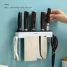 Porte-couteau de cuisine mural multifonctionnel – vue 1