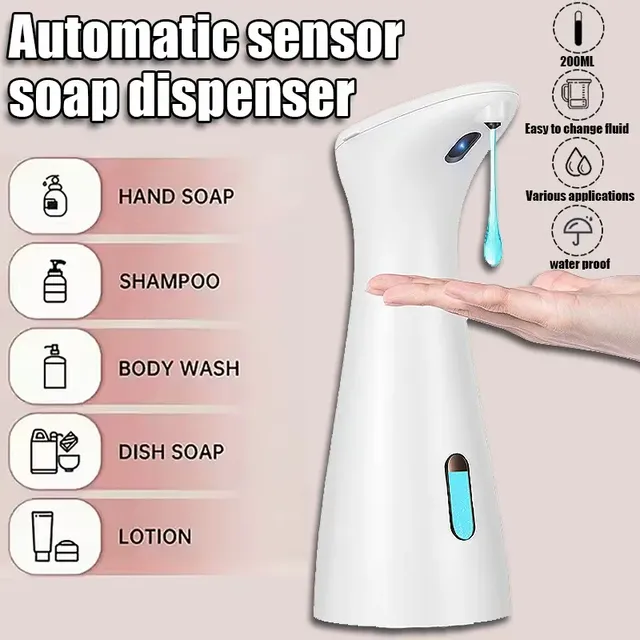Distributeur automatique de savon pour les mains à capteur – vue 2