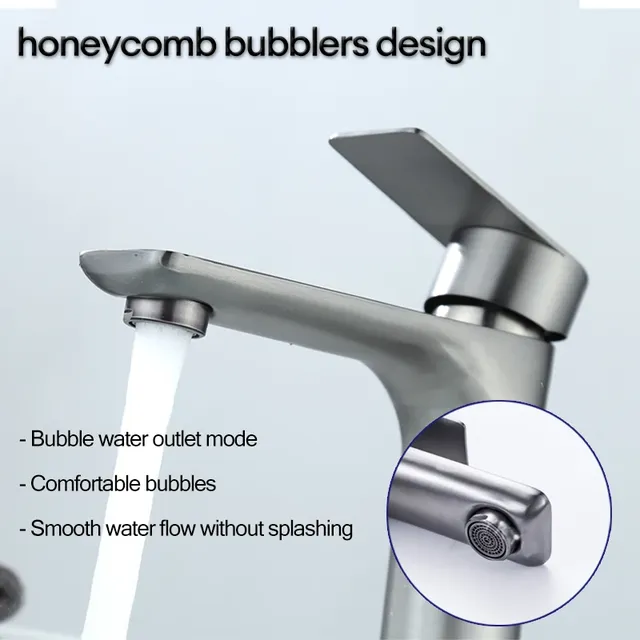 Baokemo Robinet mitigeur chaud-froid pour lavabo de… – vue 5