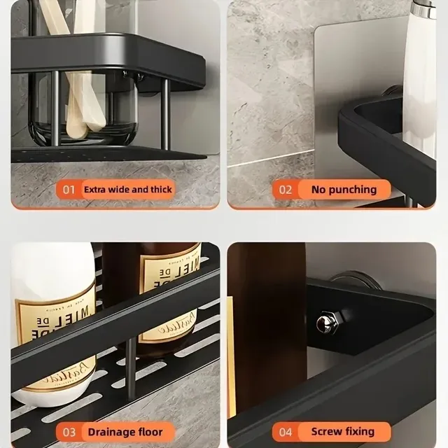 Support de rangement pour salle de bain – vue 4