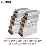3V 5V 6V 9V 12V 18V 24V 30V 36V 48V 50V alimentation SMPS AC-DC 220V à 5V 12V 24V 1A 2A 5A 10A 20A 30A alimentation à découpage