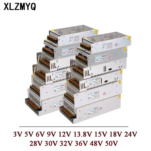 3V 5V 6V 9V 12V 18V 24V 30V 36V 48V 50V alimentation…