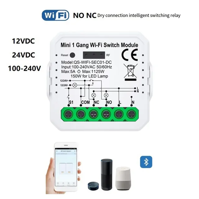 Module commutation intelligent Tuya A36T télécommande… – vue 4