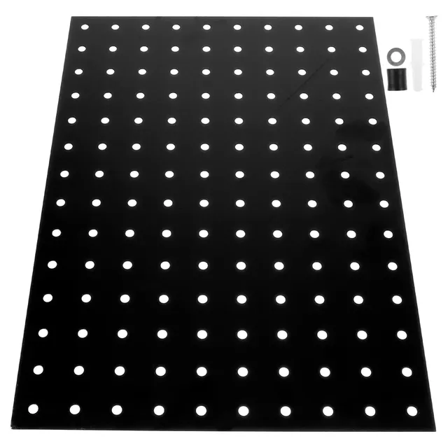 Panneau métal perforé noir laqué mural robuste anti… – vue 5