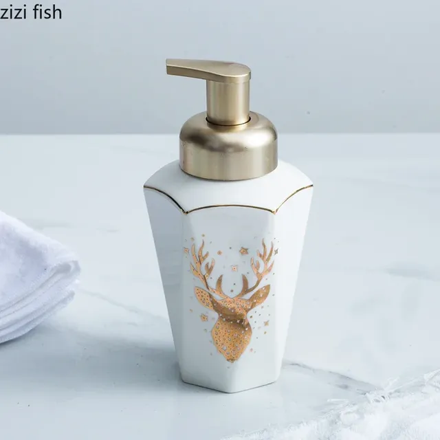 Distributeur de savon en céramique Portable – vue 5
