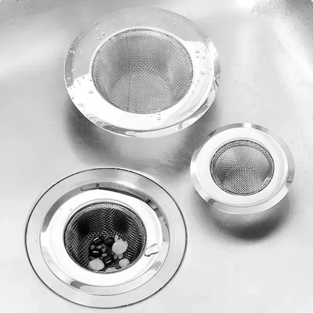 Filtre d'évier de cuisine en acier inoxydable – vue 4
