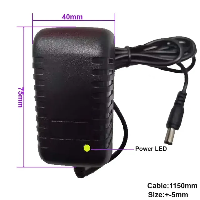 Adaptateur secteur AC 100-240V entrée DC sortie chargeur… – vue 4