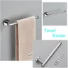HOHardware-Ensemble porte-serviettes rond en acier… – vue 4
