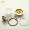 Kit vidange évier cuisine 114mm crépine panier filtrant… – vue 4