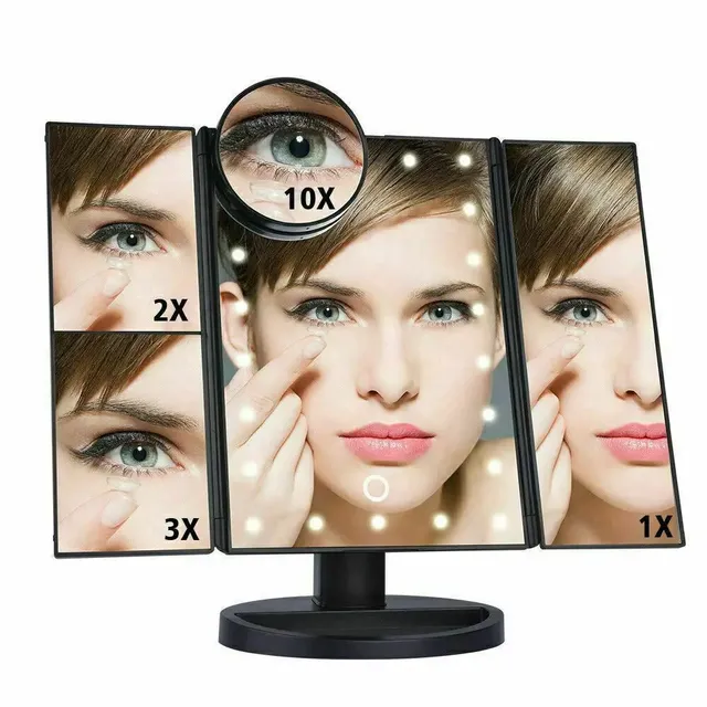 Miroir de maquillage à trois volets – vue 4