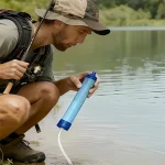 Purificateur d&rsquo;eau de Camping en plein air, Filtration de 0.01 microns, Portable, Type de paille réutilisable, utilisation en Fiber creuse de haute qualité