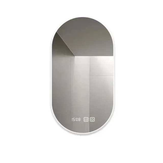 Miroir de salle de bain intelligent ovale – vue 4