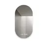 Miroir de salle de bain intelligent ovale – vue 4
