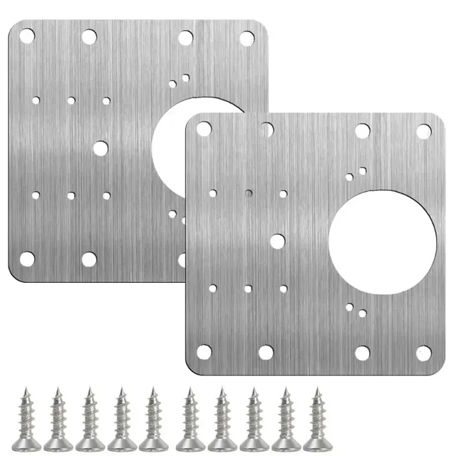 Kits de plaques de réparation de charnière d'armoire – vue 6