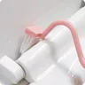 Brosse angulaire incurvée serpentine tête anglée poils… – vue 5