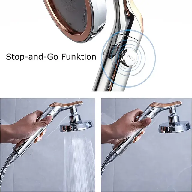 Pommeau de douche haute pression – vue 3