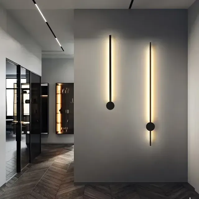 Applique murale LED RGB rotative 60/80/100cm – vue 5