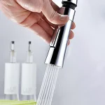 Buse de Pulvérisation pour T-shirts d&rsquo;Eau, 2 Canaux, Évier, Douche, Tête de Pulvérisation, Filtre de Robinet