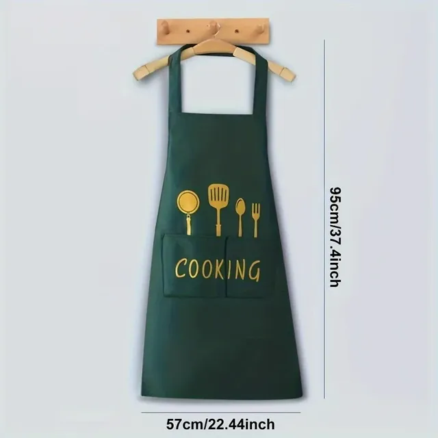 Tablier de cuisine imperméable et résistant à l'huile – vue 2