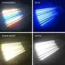 LED pluie de météores lumières étanche chute de pluie… – vue 5