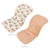 Coussin de poussette doux pour bébé, tapis de siège confortable en coton pour bébé, imprimé de dessin animé, chaise de salle à manger respirante, coussin en coton pour tout-petits