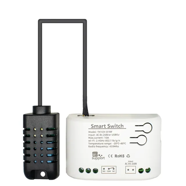 WiFi Smart Température Humidité Capteur Moniteur… – vue 5