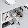 Glissières blanches coulissantes tiroir placard cuisine… – vue 3