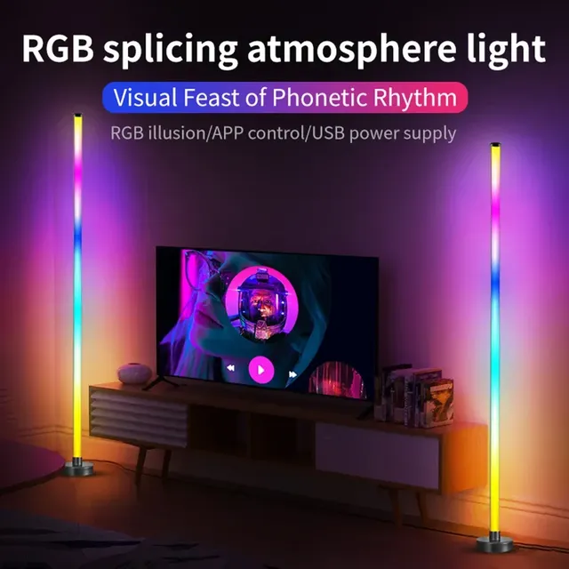 Lampadaire LED intelligent RGB – vue 6