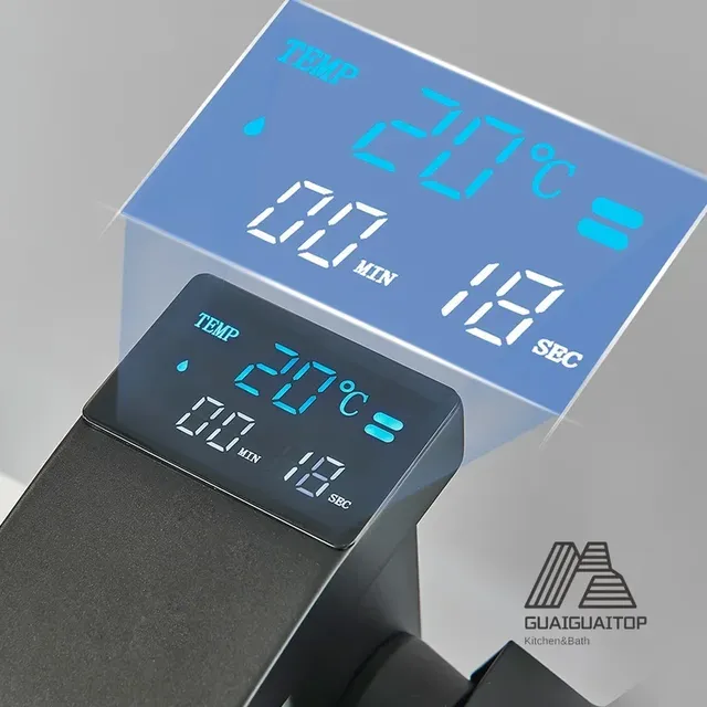 Température de l'eau chaude et froide Lavabo à LED – vue 4