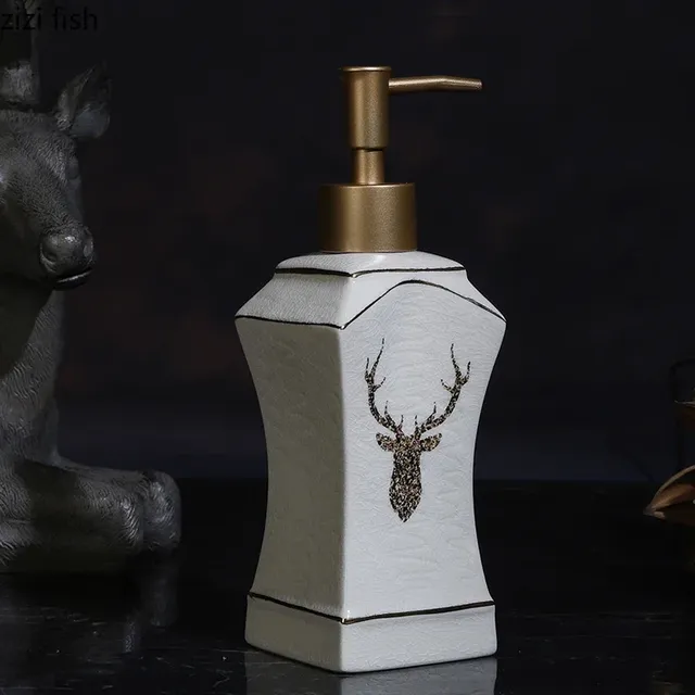 Distributeur de savon en céramique Portable – vue 2