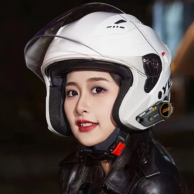 Casque de moto sans fil Bluetooth 5.3 – vue 6