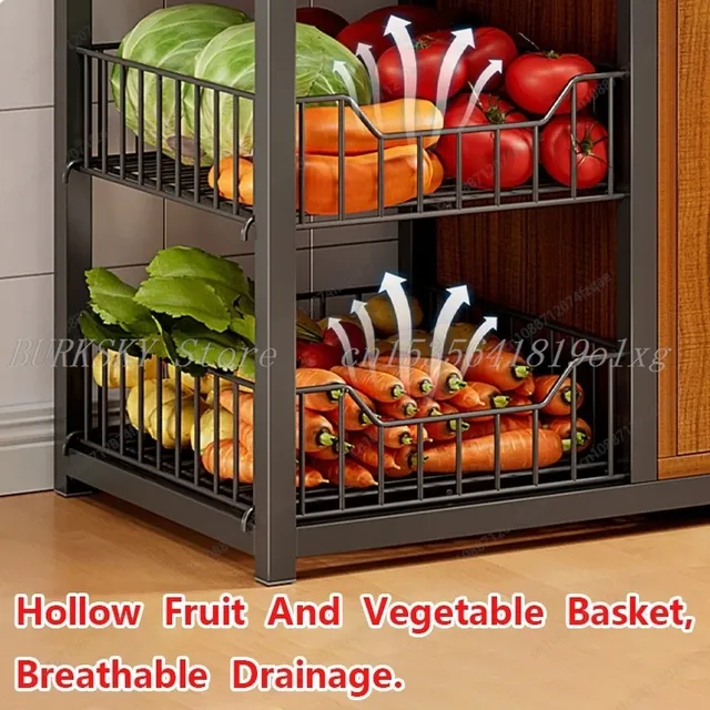 Armoire de rangement de cuisine multicouche T1 – vue 5