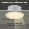 Dimmable LED Downlight 7W 12W 15W Anti-éblouissement LED… – vue 1