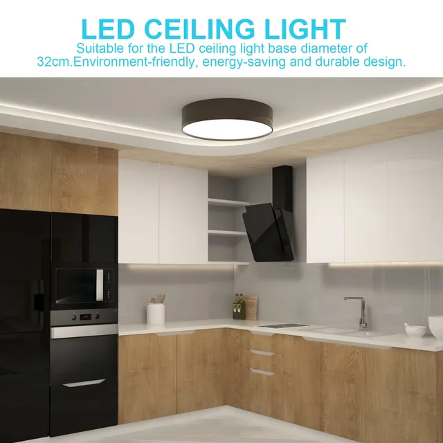 Plafonnier panneau LED circulaire magnétique 15W… – vue 5