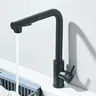 Ce robinet extractible en acier inoxydable comprend une… – vue 1