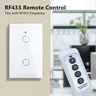 Tuya US WiFi interrupteur mural intelligent RF433 1/2/3… – vue 3