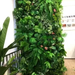Panneaux muraux de plantes artificielles 3D: 40x120UV, toile de fond murale Anti-herbe, buis, clôture de lierre, écran de confidentialité, fausse feuille verte