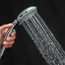Pommeau douche main chromé miroir multijets réglable… – vue 5