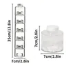 Pots épices empilables modulaires cylindriques acrylique… – vue 3