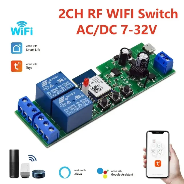 Commutateur intelligent WiFi avec télécommande – vue 2
