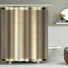 Rideau de douche doré de luxe : une touche d'élégance… – vue 4